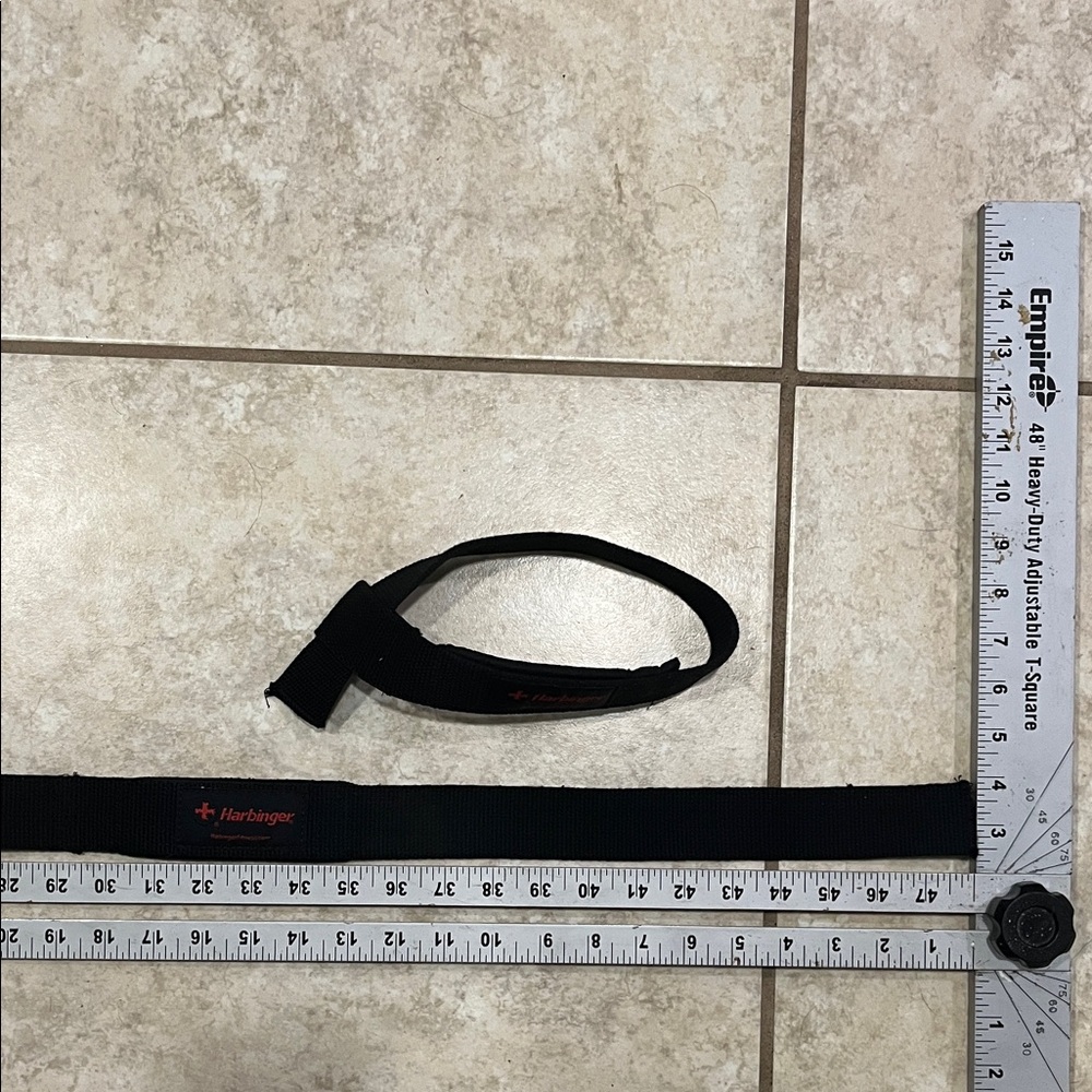 Harbinger lifting straps, padded.